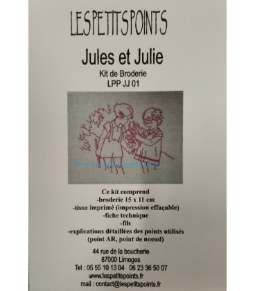 PATRON Y KIT LINO  BRODERIE LPP JJ 01