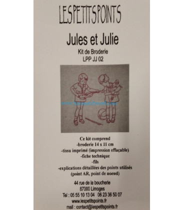 PATRON Y KIT LINO  BRODERIE LPP JJ 01