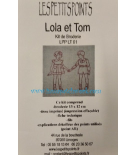 PATRON Y KIT LINO  BRODERIE LPP JJ 01