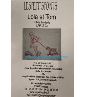 PATRON Y KIT LINO  BRODERIE LPP JJ 01