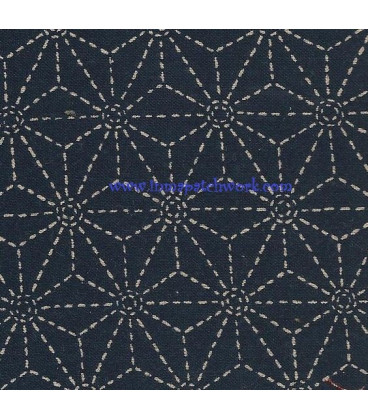 Tela  Japonesa Estampado Sashiko TJ 88220D34