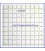 Regla OMNIGRID cuadrada 15 x 15 cm.C7781